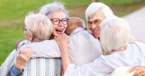 Assisted Living: Friendship Is Vital For Heart Health 2 Happy Family In Memory Care